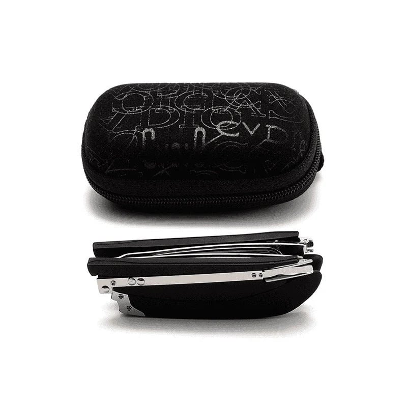 (🎁Letzter Tag 49 % Rabatt)👓Klappbare Lesebrille mit Blaulichtfilter und Etu