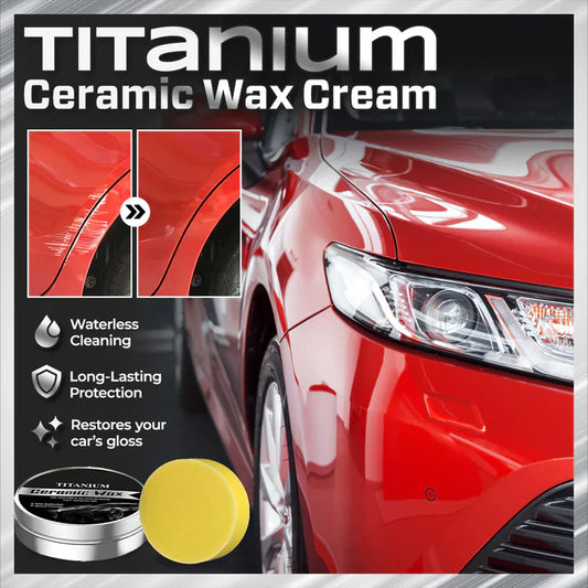 Titanium Keramik Wachs-Creme 🛡️ I Ultimativer Lackschutz für Ihr Auto 🚗
